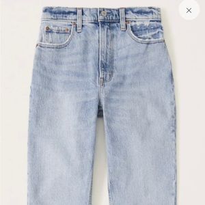 Abercrombie & Fitch The 90’s Straight Ultra High Rise. Curve Love